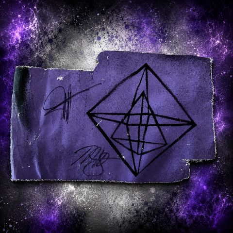 Rise Up Flag, video shoot 2015 (purple)