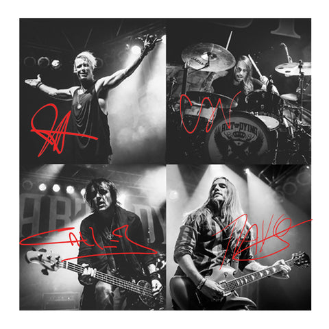 Band Poster Signed
